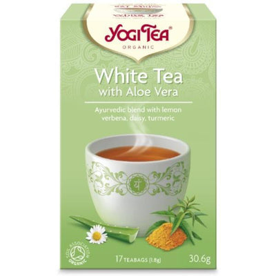 Yogi Tea White Tea Aloe Vera Organic Tea 17 Bags