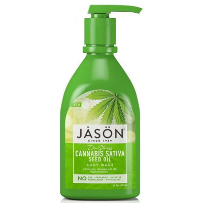 Jasons Natural Cannabis Body Wash with Pump 887ml