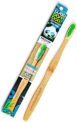 Woobamboo Adult Medium Toothbrush - Zero Waste 1