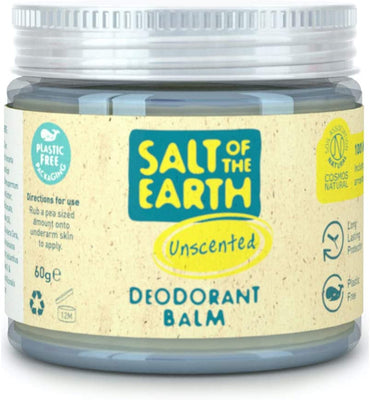 Salt Of The Earth Unscented Deodorant Balm 60g