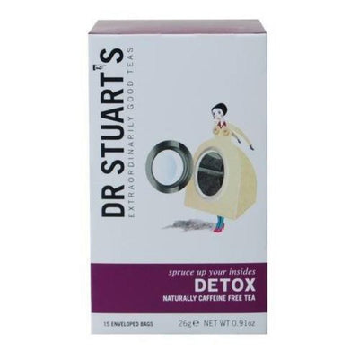 Dr Stuarts Detox Herbal Tea 15 bags (Pack of 4)