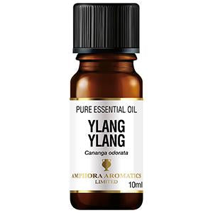 Amphora Aromatics Ylang Ylang Organic Essential Oil 10ml (Pack of 6)