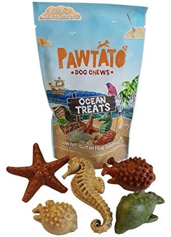 Pawtato Ocean Treats Small 140g (Pack of 10)