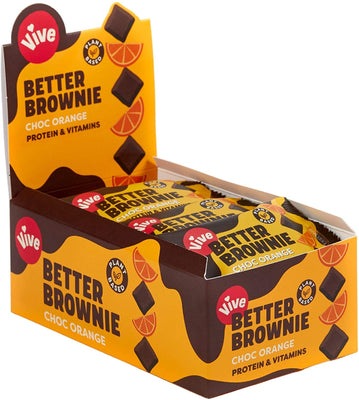 Vive Better Brownie Chocolate Orange 35g (Pack of 15)