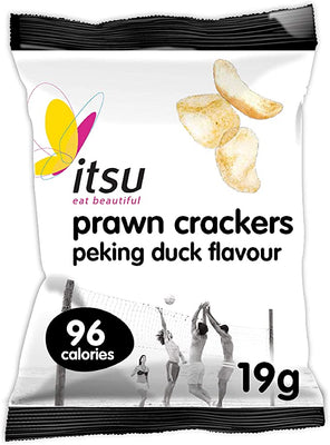 Itsu Grocery Peking Duck Prawn Crackers 19g (Pack of 24)