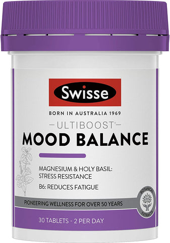 Swisse Ultiboost Mood Balance Tablets 30tabs