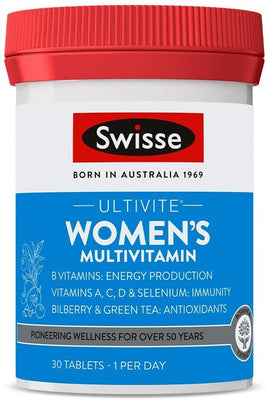 Swisse Ultivite Women's Multivitamin 30tabs