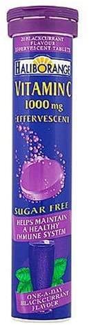 Haliborange Vitamin C Sugar Free Effervescent Blackcurrant 20tabs