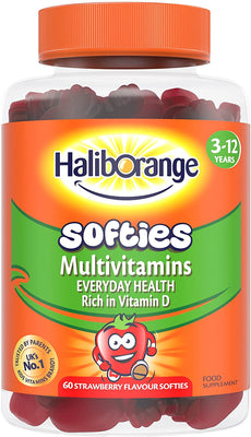 Haliborange Multivitamins Softies Strawberry 60softies