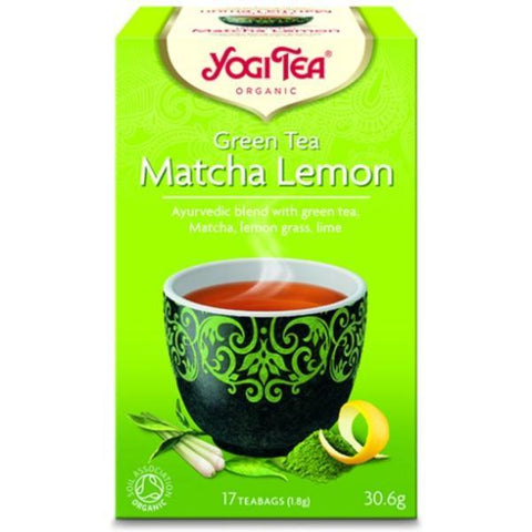 Yogi Tea Green Tea - Matcha Lemon 17 Bags