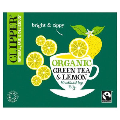 Clipper Green Tea & Lemon - Organic 80 Bags