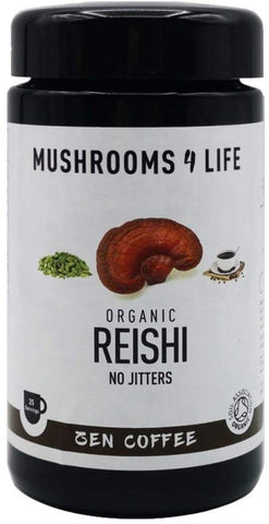Mushrooms 4 Life Organic Reishi Zen Coffee Miron Jars 80