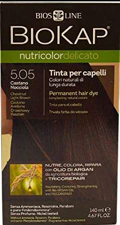 Biokap Chestnut Light Brown 5.05 Rapid Hair Dye 145ml