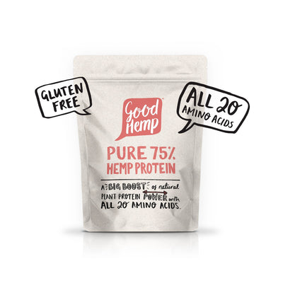 Good Hemp 75% Hemp Protein 500g (Pack of 4)
