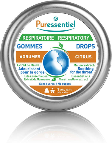 Puressentiel Respiratory Lemon Drops 45drops