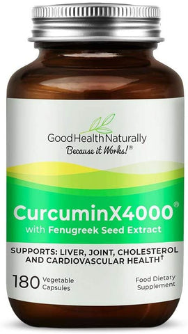 Good Health Naturally CurcuminX4000 Original 180caps