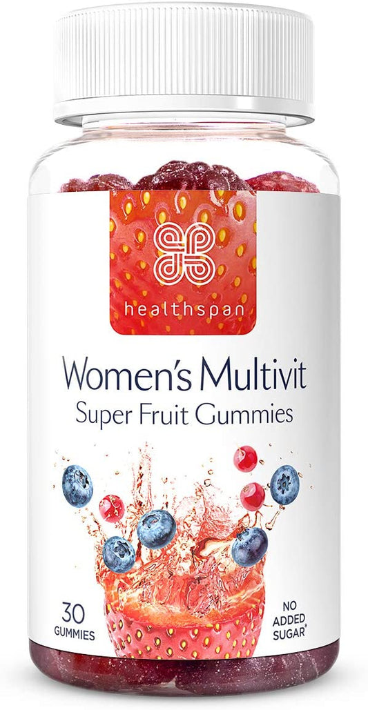 Healthspan Women's MultiVit Super Fruit 30gummies