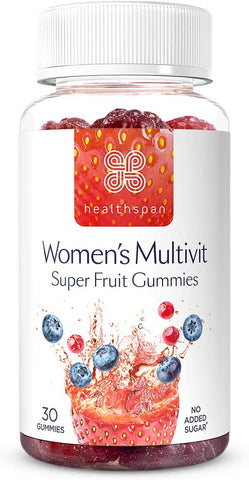 Healthspan Women's MultiVit Super Fruit 30gummies