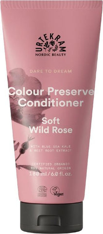 Urtekram Organic Colour Preserve Conditioner Soft Wild Rose 180ml