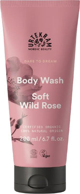 Urtekram Organic Body Wash Soft Wild Rose 200ml