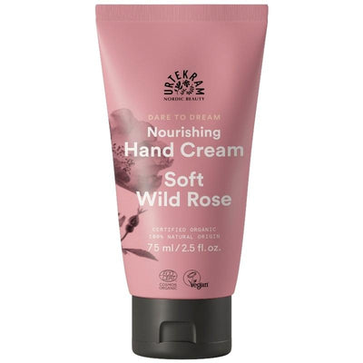 Urtekram Organic Hand Cream Soft Wild Rose 75ml