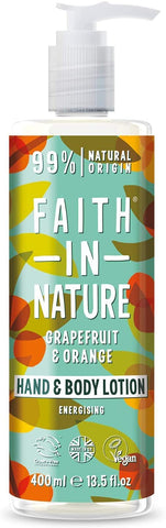 Faith In Nature Grapefruit & Orange Hand & Body Lotion 400ml