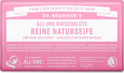 Dr Bronners Organic Cherry Blossom Bar Soap 140g