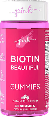 Pink Biotin Beauty Complex 60gummies