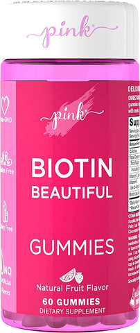 Pink Biotin Beauty Complex 60gummies