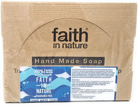 Faith In Nature Soap Seaweed Box Of 18