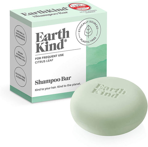 Earthkind Citrus Leaf Shampoo Bar Frequent Use 50g (Pack of 6)