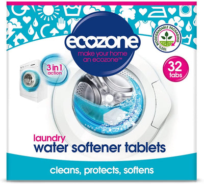 Ecozone Laundry Water Softener Tablets 32tabs