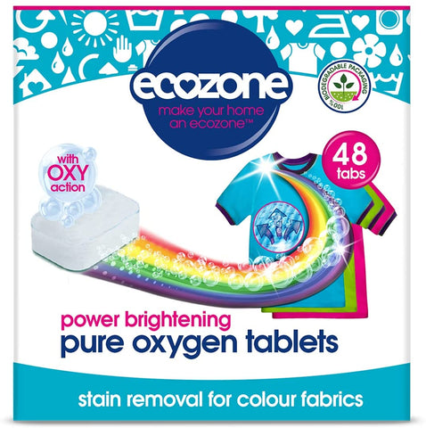 Ecozone Pure Oxygen Brightener Tablets 48tabs