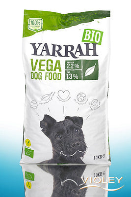 Yarrah  Adult Organic Vegan Dog Food - Baobab 10Kg