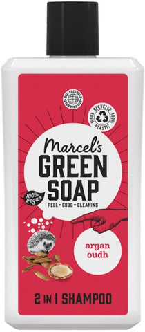 Marcels Green Soap 2in1 Shampoo Argan & Oudh 500ml