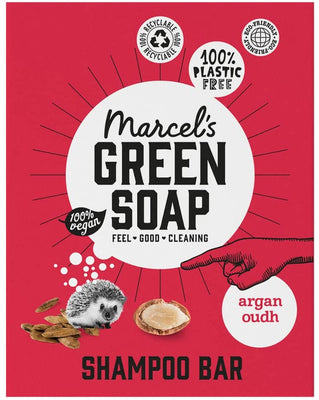 Marcels Green Soap Shampoo Bar Argan & Oudh 90g