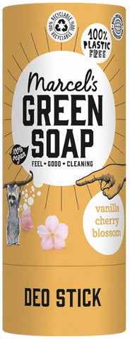 Marcels Green Soap Deo Stick Vanilla & Cherry Blossom 40g