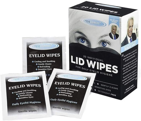 The Eye Doctor Biodegradeable Eyelid Wipes 20wipes