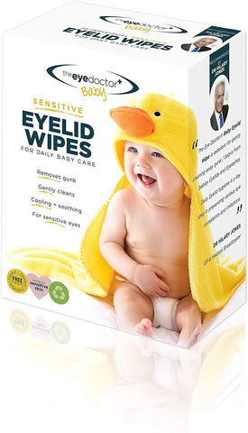 The Eye Doctor Baby Eyelid Wipes 20wipes