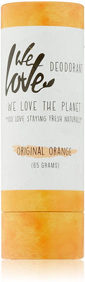 We Love The Planet Natural Deodorant Stick -  Original Orange 65g