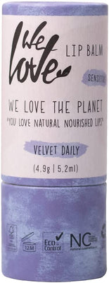 We Love The Planet Lip Balm Velvet Daily 5g (Pack of 12)