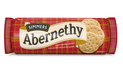 Nairn's Simmers Biscuits Abernethy 400g (Pack of 12)