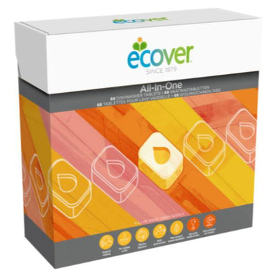 Ecover Dishwasher Tablets - All In One 68 Tabs