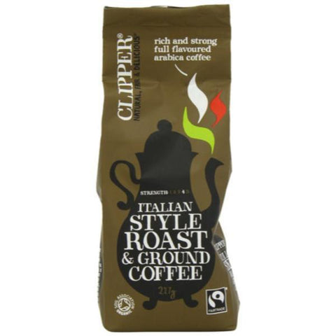 Clipper Roast & Ground Coffee - Italian Style 227g