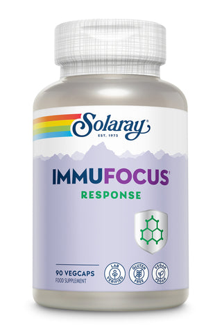 Solaray Immufocus Response - Lab Verified -Vegan - Gluten Free 90 VegCaps