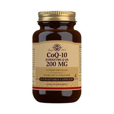 Solgar CoQ-10 (Coenzyme Q-10) 200 mg 30 Vegetable Capsules
