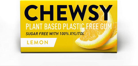 Chewsy Lemon Chewing Gum 15g (Pack of 12)