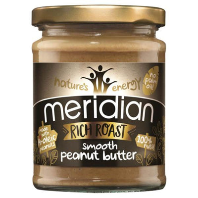 Meridian Rich Roast 100% Peanut Butter - Smooth 280g