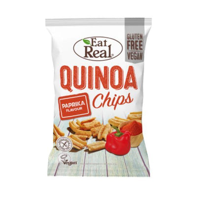 Eat Real Quinoa Chips Paprika 30g (Pack of 12)