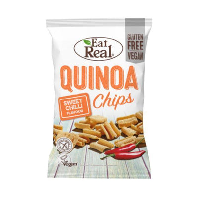 Eat Real Quinoa Chips Sweet Chilli 30g (Pack of 12)